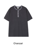 End Henry Neck Short Sleeve T-Shirt