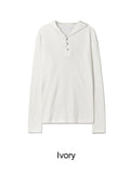Charis Henley Neck Hooded Knit