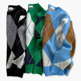 Mohair Argyle Knitwear