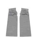 Shirring knit leg warmer
