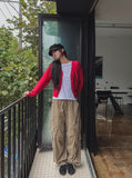 [U-BASIC] Ale Corsel V-neck Cardigan