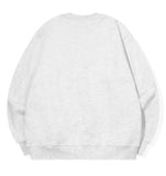 Ribbon Drawing Embroidery Sweatshirt
