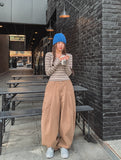 Brit Pleats Pintuck Balloon Pants