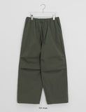 [unisex] Padet Parachute Banding Wide Pants
