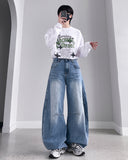 Curve Dart Volume Denim Pants