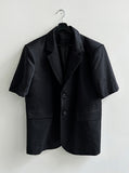 Two button half blazer jacket
