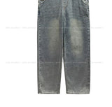 Risen Denim Wide Overalls