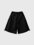 Buckle Bermuda Balloon Shorts