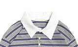 Deer Stripe Collar Overfit T-shirt
