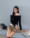Geek off shirt layered long sleeves