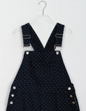Curimi Dot Cotton Suspender Pants