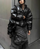 Dark Charcoal Metal Gray + Semi-Crop Banding Padding