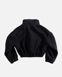 Moko Crop Fluffy Zip-up