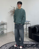 Zied Tin Washing Cutting Denim Pants