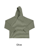 Lucael diagonal button hoodie