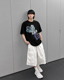 Balloon Cargo Bermuda Pants