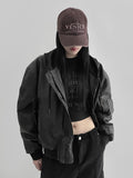 Keaton Leather Hooded Blouson