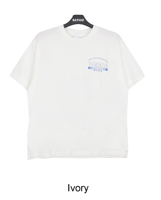 【SATIIIZ】Hess YAMAHA Short Sleeve T-Shirt SATIIIZ (サティーズ) - ヘススヤマハ半袖Tシャツ / Hess YAMAHA