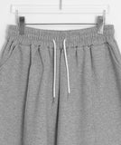 [unisex] Tutsro Line Banding Bermuda Pants