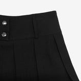 Lowna two button pocket skirt
