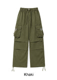 Benon Washed Buckle Cargo Pants