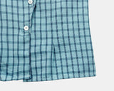 New Mal Check Short Sleeve Roll-up Shirt