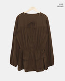 Roant V-neck Tiered Layered One Piece