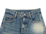 Balk Damage Detail Washing Denim Pants