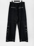 Rellpin Zipper Wide Denim