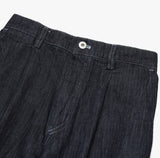 Lotz Pintuck Denim Wide Pants