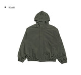 Mer nylon hooded windbreaker