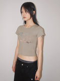 PAISLEY CROP T