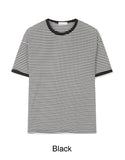 Dale striped ringer tee