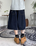 Crea Lettering Bermuda Pants