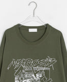 [unisex] Parked Layered Track Long Sleeve Tee
