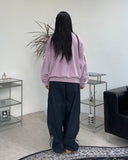 Bolden Stitch Banding Denim Pants
