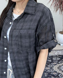 Dias Roll-up Check Shirt