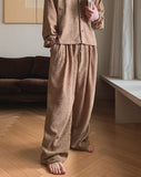 Ruko Crease Wide Pants