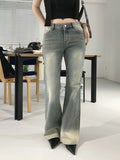 Low Boot Cut Point Denim