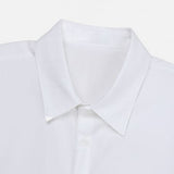 Aaron Summer Basic Half Crop Shirt