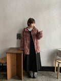 Bellito Check Cotton Over Hood Zip-Up