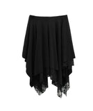 Softy Lace Layered Tiered Skirt