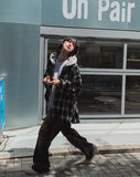Vintage dekki washed cargo denim pants