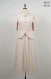 S/S Crete Color Scheme Pleats One Piece