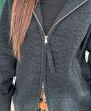 Neel Heavy Knit Hooded Jumper