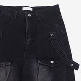 Ibian pocket strap pants