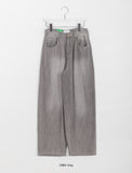 Tush Summer Gray Wash Denim Pants