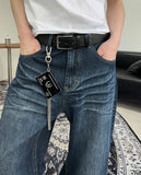 Derif Wrinkle Washed Denim Pants