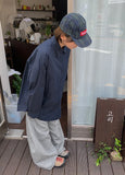 Carinton Pintuck Training Banding Wide Pants
