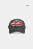 Reliable vintage washed ball cap